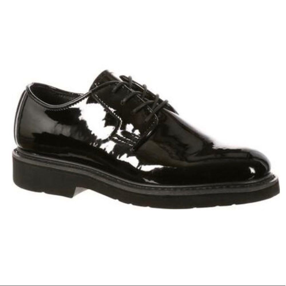 Rocky High-Gloss Dress Leather Oxford Shoe